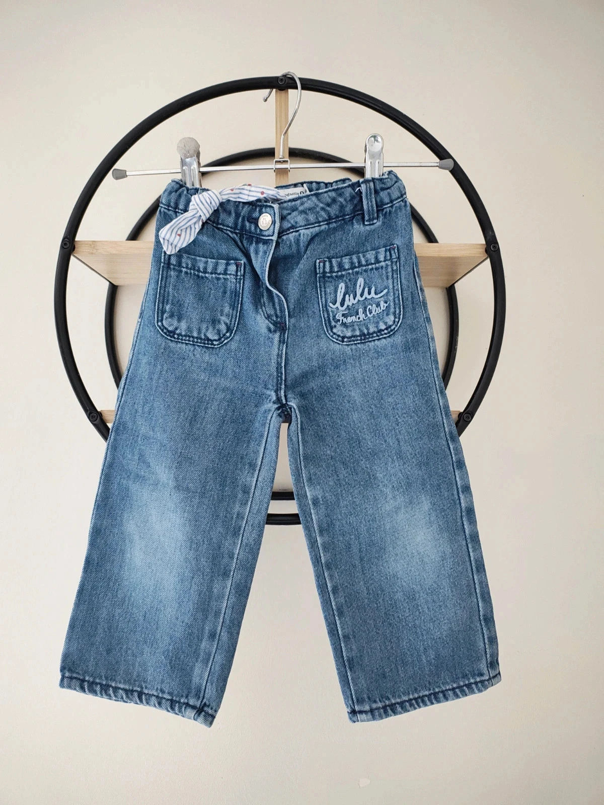 24 mois 2 ans pantalon jean lulu castagnette